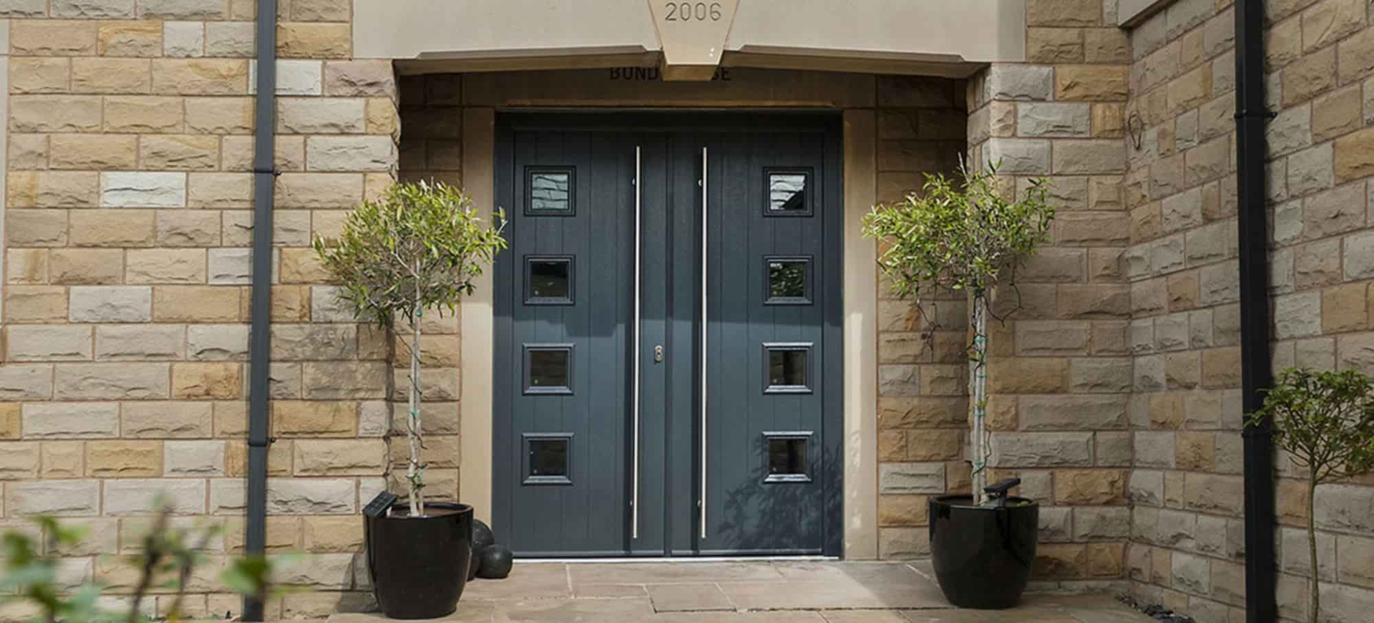 Composite French Front Door