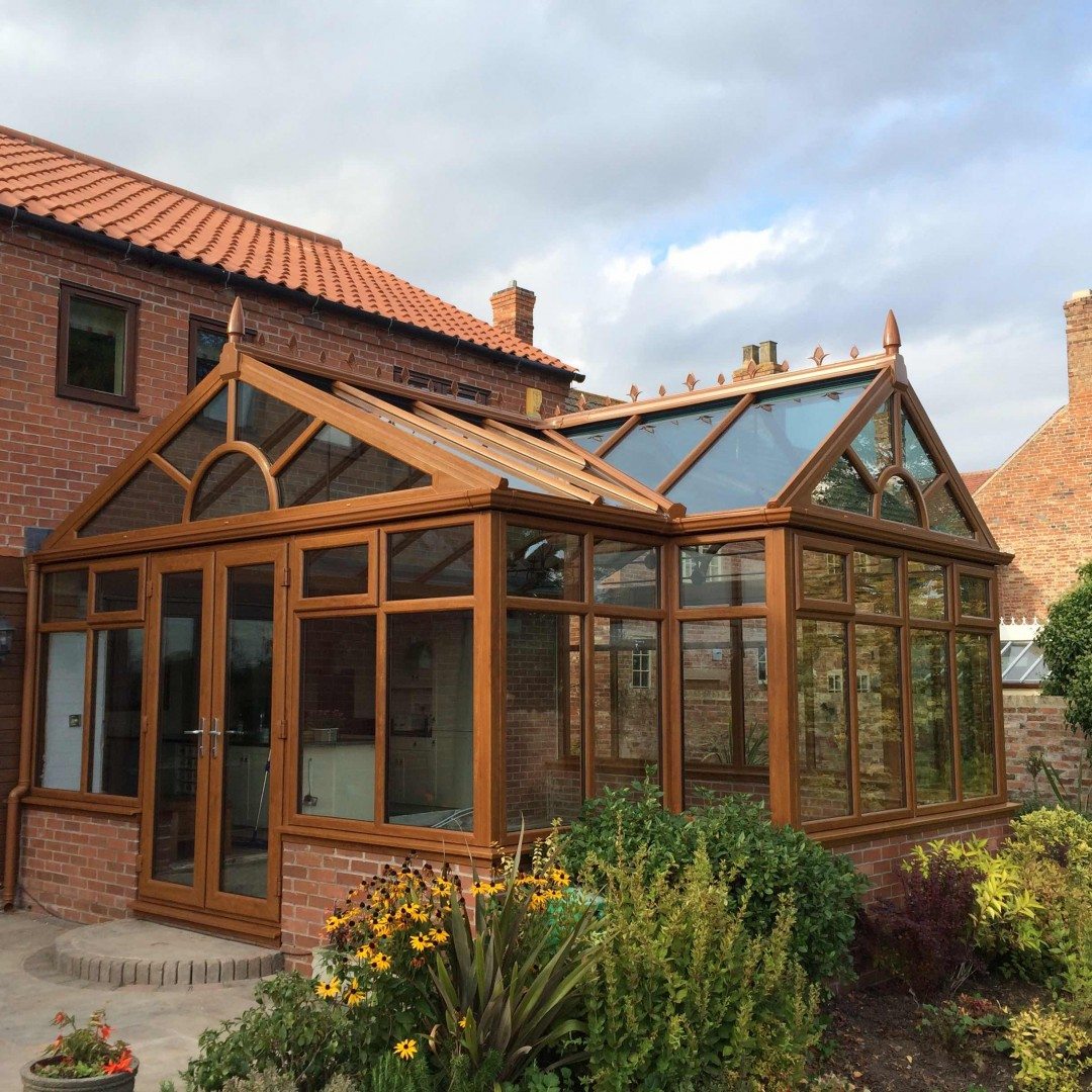 T Shaped Conservatory