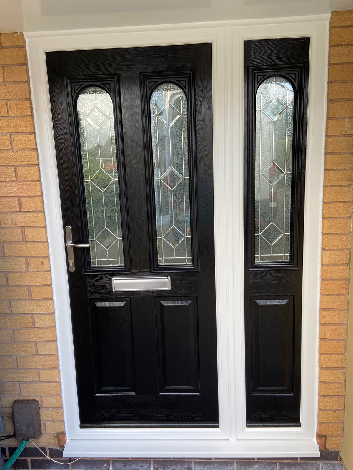 front door black